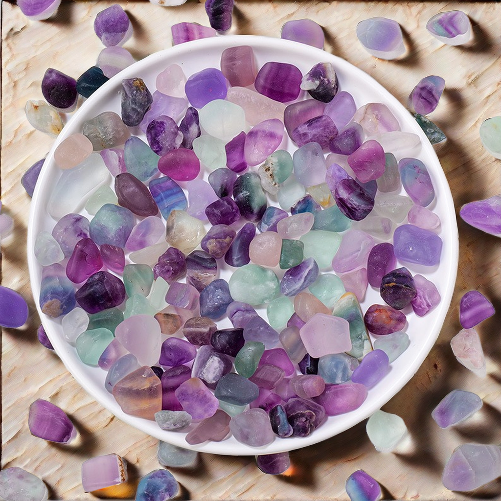 purple crystal gravel