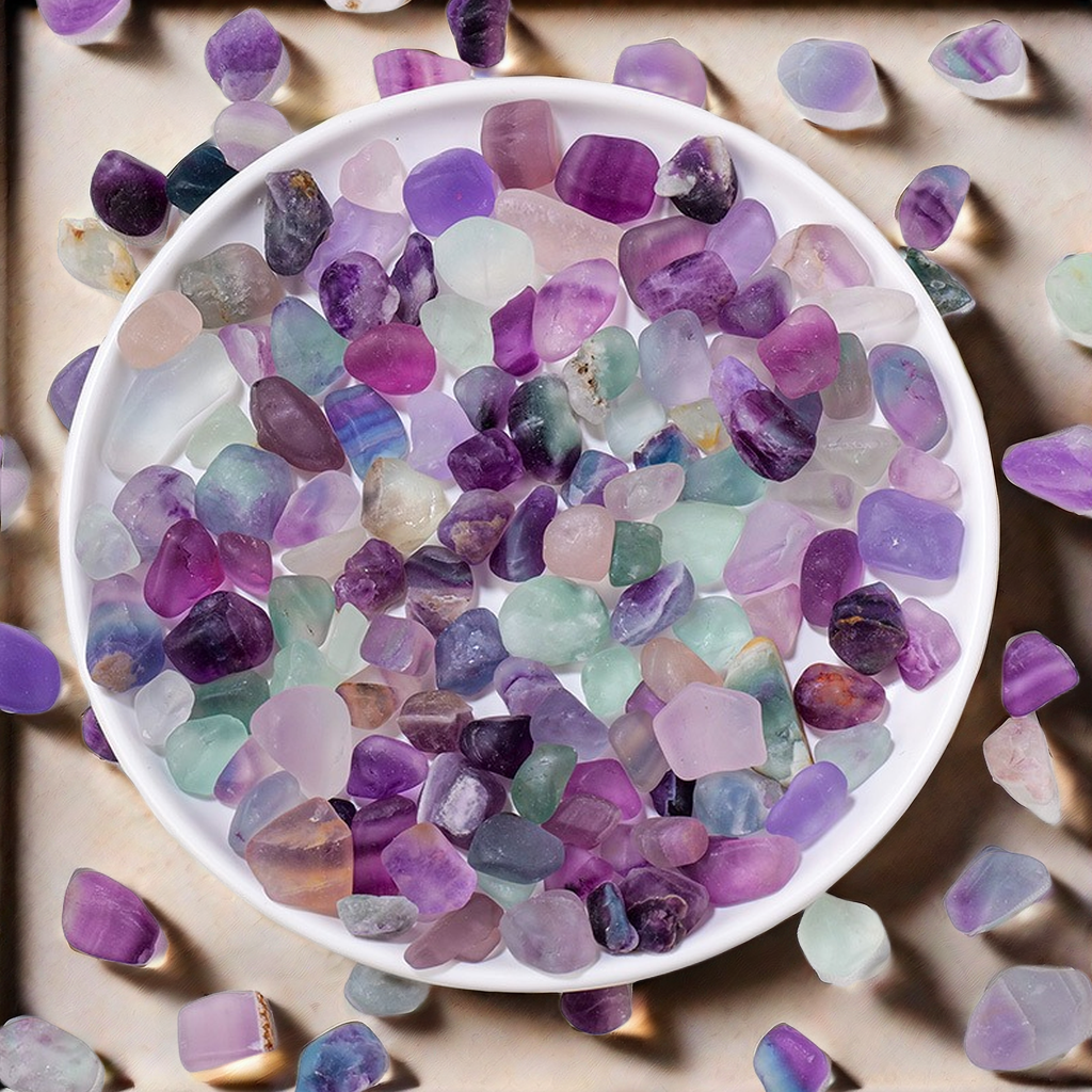 purple crystal gravel