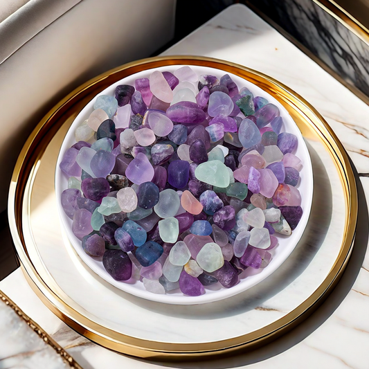 purple crystal gravel