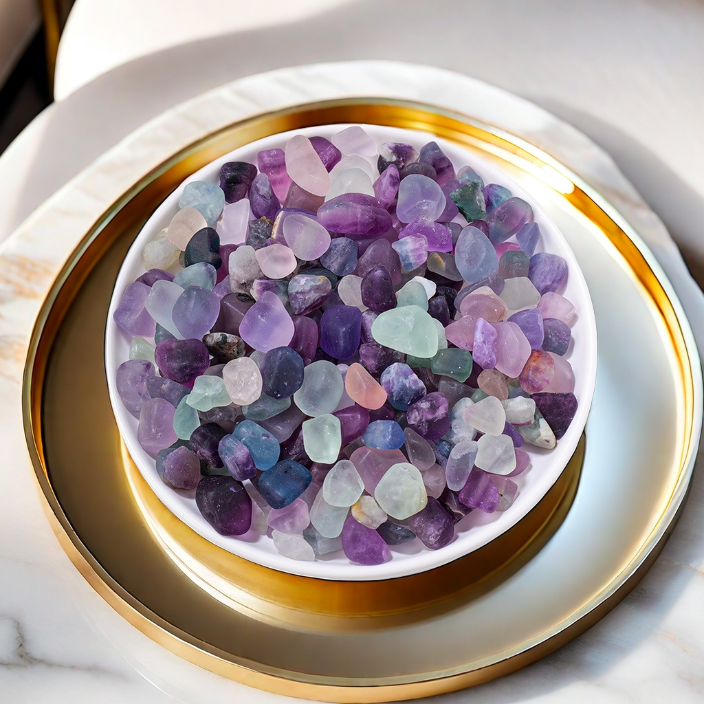 purple crystal gravel